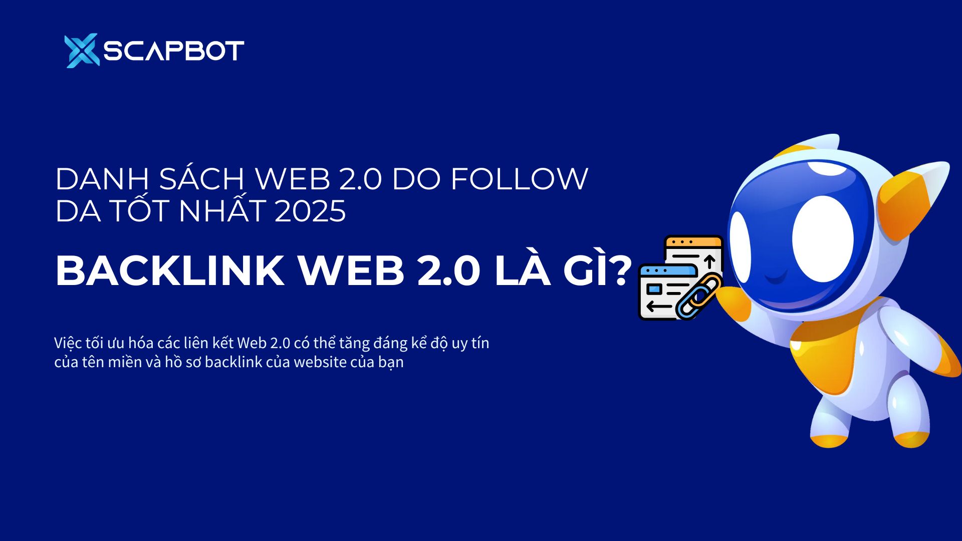backlink web 2.0 là gì
