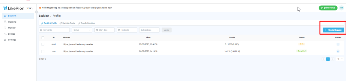 How To Set Up Profile Backlink With Likepion (13)