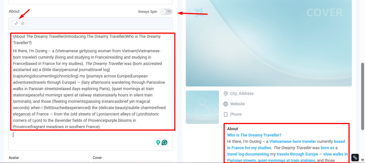 How To Set Up Profile Backlink With Likepion (3)