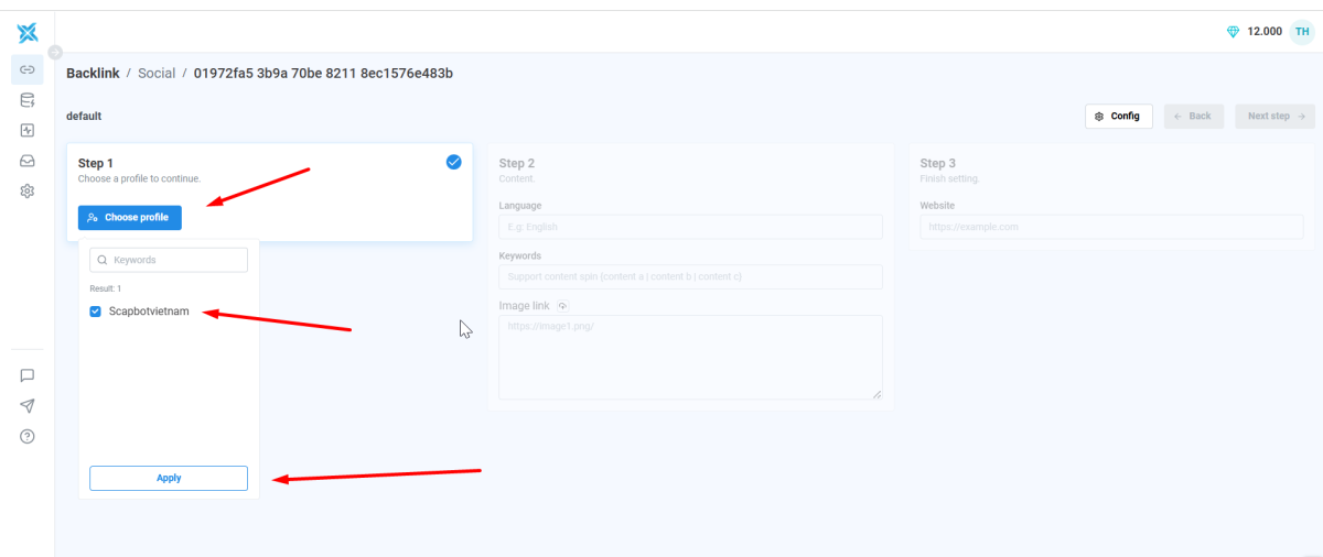 How To Set Up Social Backlinks With Likepion (2)